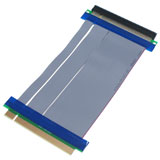 PCI-E PCI Express 16X - 16X Riser Card Flexible Ribbon Extender Cable Cord 19cm