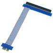 PCI-E PCI Express 1X - 16X Riser Card Flexible Ribbon Extender Cable Cord 19cm
