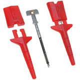 Test - measure hook (red) - 5 pcs