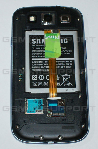 Dual Sim Galaxy S3 i9300 dual sim po zamontowaniu