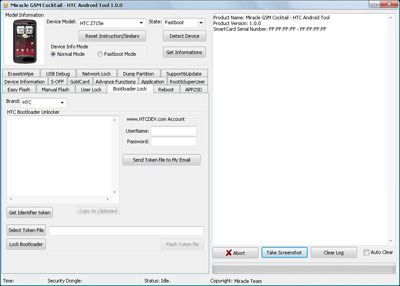 Miracle GSM Cocktail HTC Android Tool picture 03