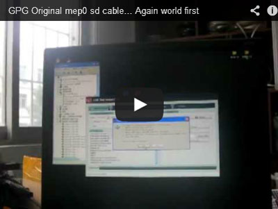 Kabel MEP0 BB GPG wideo