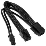 Power extension cable PCI-E 6-pin to PCI-E 8-pin (6+2) 30cm