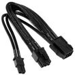 Power extension cable PCI-E 6-pin to PCI-E 8-pin (6+2) 30cm