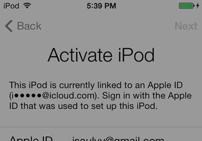 Recovering the full AppleID email iCloud lock Premium