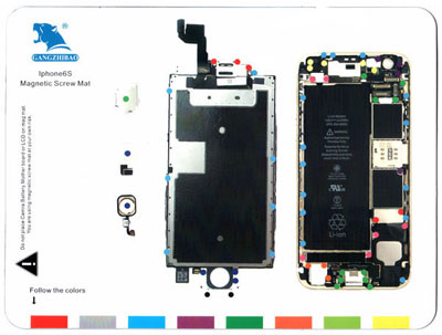 Iphone 6s Screw Size Chart